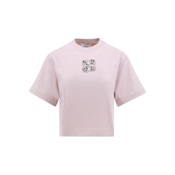 Tシャツ・カットソー OFF WHITE Women Tops OWAA112S25JER0030B10 White 楽天市場】OFF-WHITE オフホワイト(Tシャツ・カットソー