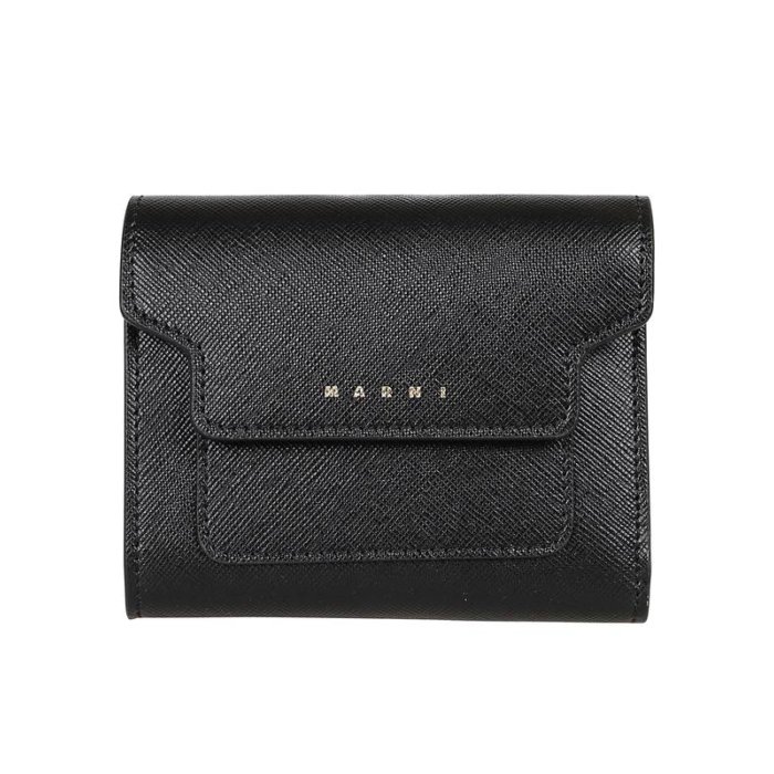 マルニ Marni 財布・カードケース ウィメンズ アクセサリー 財布・カードケース Black U 女性 PFMO0052U2Z360N 【送料無料・関税込】