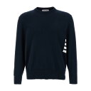 トム・ブラウン Thom Browne '4 BAR' SWEATER メンズ ウェア トップス ニット・セーター・カーディガン Blue 2 3 4 5 男性...