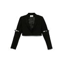 コペルニ COPERNI Hybrid Cropped Tailored Jacket ウィメンズ ウェア ジャケット & コート カジュアルジャケット・ベスト Black 40 女性 COPV74F3004BLK 【送料無料・関税込】(4)
