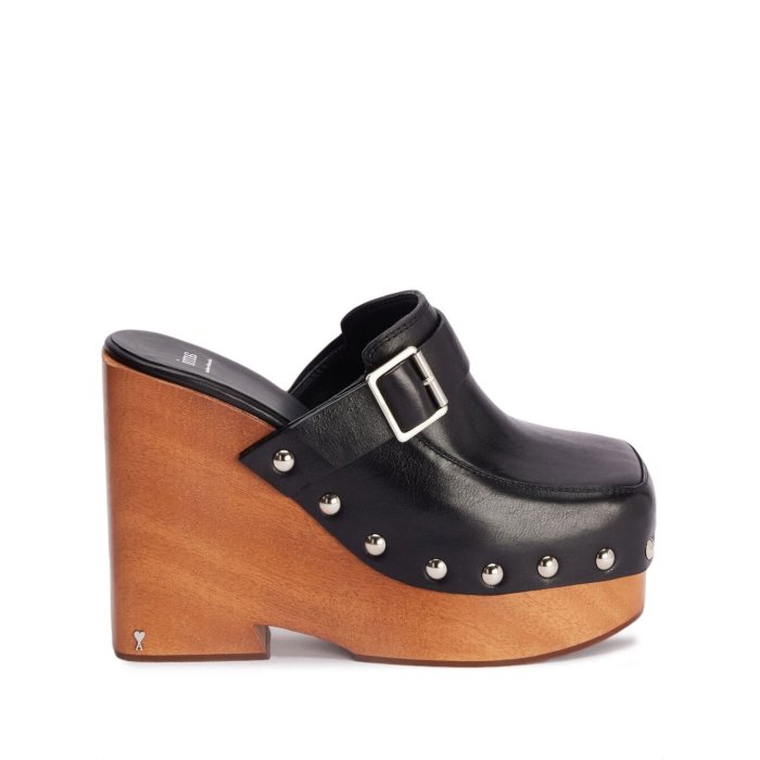 ߥѥꥹ AMI Paris Ami Paris Sandals Black FSV449840001 Women  Blacks...