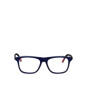 【楽天スーパーセール 最大75%OFF+P2倍】Moncler モンクレール メンズ サングラス・アイウェア ML5161V090 Glasses Blue 54 【送料無料・関税込】