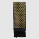 ヴァレンティノ Valentino Garavani Scarfs メンズ アクセサリー スカーフ・マフラー NERO/GIALLO/ARANCIO Yello...