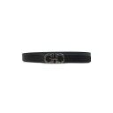 フェラガモ FERRAGAMO SEMI-MATT GRAINED LEATHER REVERSIBLE GANCINI BELT 6797100687611N...