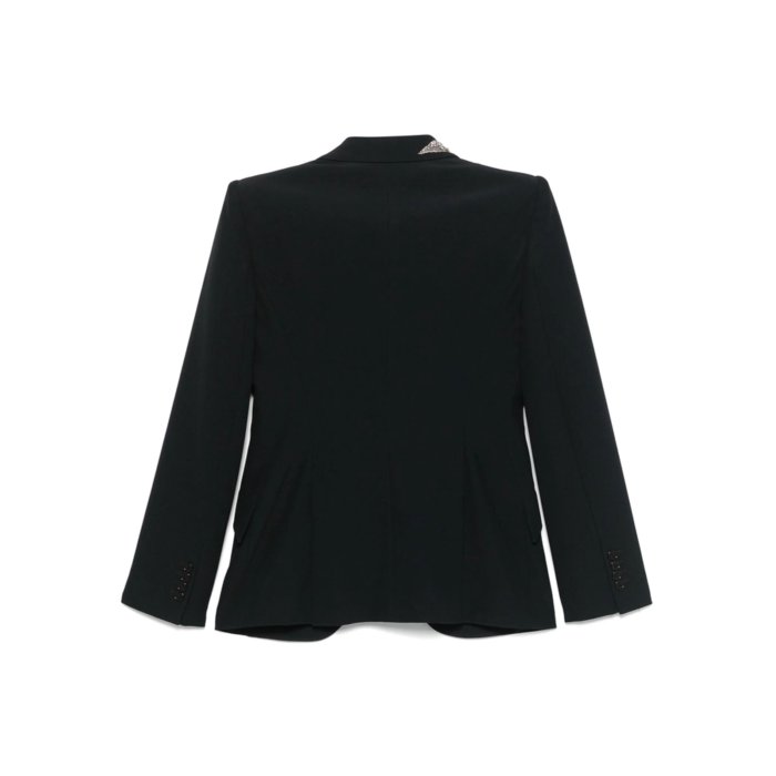 アレキサンダー・マックイーン Alexander McQUEEN Outerwear 830472QEAAA1000 Women スーツ・ジャケット Black 44 【送料無料・関税込】