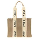 Chloe クロエ レディース ハンドバッグ・ショルダーバッグ CHC22AS383I266J5 'Woody Medium' shopping bag Pink onesize IT0 【送料無料・関税込】