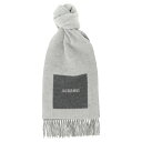 ジャックムス JACQUEMUS 'L'Echarpe Rond Carre' scarf 24HACU00579AOT4044915 Men スカーフ・マフラー Gray onesize IT0 【送料無料・関税込】