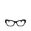 【楽天スーパーセール 最大75%OFF+P2倍】VERSACE ヴェルサーチェ レディース サングラス・アイウェア 0VE3367UGB1 Glasses Black 54 【送料無料・関税込】