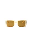 【楽天スーパーセール 最大75%OFF+P2倍】Moncler モンクレール レディース サングラス・アイウェア ML024425E Sunglasses White 53 【送料無料・関税込】