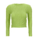 イッセイ ミヤケ ISSEY MIYAKE 'Jellyfish Pleats' sweater IM56FJ60660 Women ニット・セーター・カーディガン Green 2 【送料無料・関税込】
