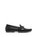 トッズ Tod's Flat shoes Black ウィメンズ シューズ ローファー Black 36 37 38 39 40 41 38.5 37.5 女性...