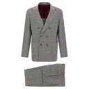 Brunello Cucinelli ブルネロ・クチネリ メンズ スーツ MV418LDBH2C251 Grisaille dress Gray IT48 IT50 IT52 IT54 IT46 48 50 52 54 46 【送料無料・関税込】