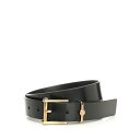 ヴェルサーチェ VERSACE Leather belt 10138621A087791B00V Men ベルト・サスペンダー Black 100 95 105...