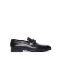 フェラガモ FERRAGAMO Foster loafers with gancini logo 762636021669NERO Men ローファー Blac...
