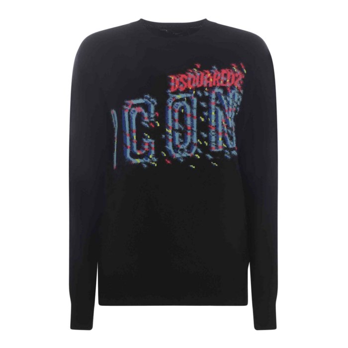 【送料無料・関税込】 ディースクエアード Dsquared2 Sweater dsquared2 icon in wool ウィメンズ ウェア トップス ニット・セーター・カーディガン Black M 女性 S80HA0014S18323961