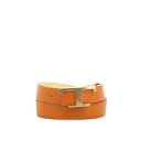 トッズ Tod's Branded belt ウィメンズ アクセサリー ベルト・サスペンダー Orange 75 女性 XCWTSI10101RBR1O54 【送料無料・関税込】