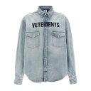 ヴェトモン VETEMENTS LOGO EMBROIDERY SHIRT その他 Light Blue L M S 男性 UA66SH510LLIGHTBLU...