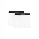 トムフォード TOM FORD BI-PACK BOXER T4XC31410100 Men アンダーウェア WHITE XL L M S 【送料無料・関税込】