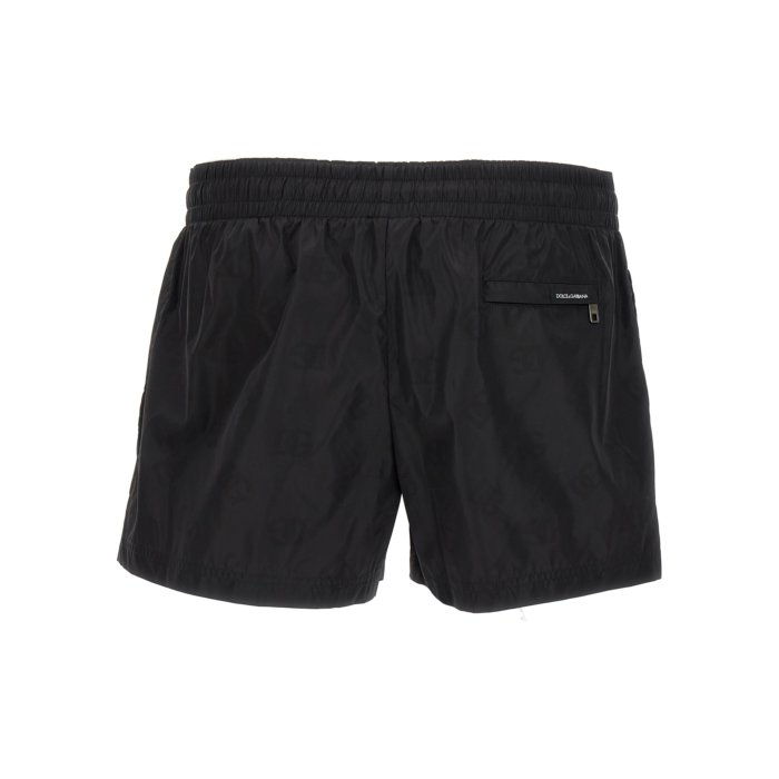 【楽天スーパーセール 最大75%OFF+P2倍】Dolce & Gabbana ドルチェガッバーナ メンズ スイムウェア M4A06TFSUBEHNVAN Short swimsuit Black 4 5 6 3 【送料無料・関税込】
