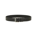 ジバンシィ GIVENCHY LONG LEATHER BELT BK407HK18A001 Men ベルト・サスペンダー BLACK 90 95 【送料無料・...