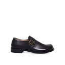 ロエベ LOEWE Leather derby shoes M816S02X20LOEWE1100 Men レースアップ Black 40 【送料無料・関税込】