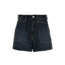 ケンゾー KENZO Denim shorts FD52DS2246B2DD Women ショートパンツ Blue 24 25 28 27 26 29 【送料無料・関税込】