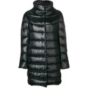 Herno ヘルノ レディース ダウンジャケット・コート PI0177DIC12017Z9300 Herno Coats Black Blacks and greys 38 40 42 44 46 48 【送料無料・関税込】