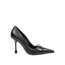 ジミー チュウ JIMMY CHOO Scarlett 95 Decollete in black nappa SCARLETT95NAP Women パンプス...