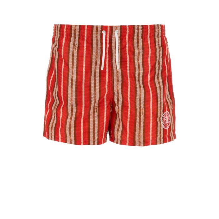 【楽天ブラックフライデー最大80%OFF+P2倍~】FENDI フェンディ メンズ アンダーウェア FXB077AV63F1RVD Printed stretc...