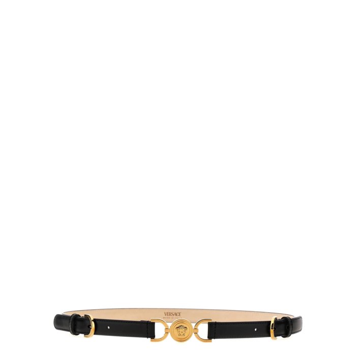 ヴェルサーチェ VERSACE 'MEDUSA' BELT ウィメンズ アクセサリー ベルト・サスペンダー Black 75cm 80cm 85cm 90cm 95cm 95 80 75 90 85 女性 1014415DV3T1B00V 【送料無料・関税込】