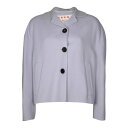 マルニ Marni Gray wool and cashmere jacket ウィメンズ ウェア ジャケット & コート カジュアルジャケット・ベスト Gre...
