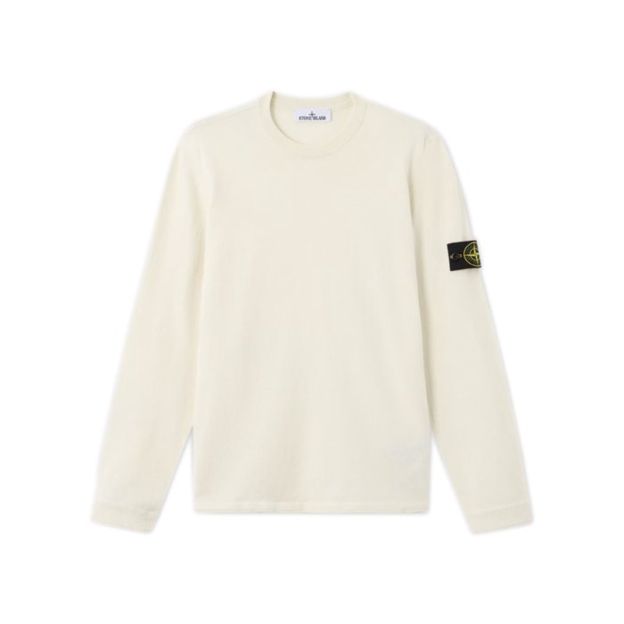 Knit Sweater - STONE ISLAND ストーンアイランド メンズ ニット・セーター・カーディガン L1S155100062S00B9V0093 Stone Island Sweaters White Light and natural L M S XL 2XL 【送料無料・関税込】