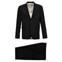 ディースクエアード Dsquared2 'Paris' outfit S74FT0458S40320900 Men スーツ・ジャケット Black IT46 IT48 IT50 IT52 IT54 50 52 54 46 48 【送料無料・関税込】