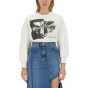 【楽天お買い物マラソン 最大75%OFF+最大P4倍】Alexander McQUEEN アレキサンダー・マックイーン レディース スウェット・フーディー 769931QZAKM0900 SWEATSHIRT WITH LOGO MULTICOLOUR 42 40 38 【送料無料・関税込】|詳細画像