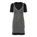 ピンコ PINKO Sequin T-Shirt Dress 1051442LTZ99 Women ワンピース・ドレス・オールインワン Black XS S 【...