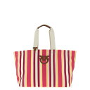 ピンコ PINKO Maxi stripes shopping bag 104754A2G5Q58Q Women トートバッグ Multicolor onesize 【送料無料・関税込】(4)