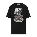 モスキーノ MOSCHINO T-Shirt 252EV072455411555 Women Tシャツ・カットソー Black XS S M 【送料無料・関税込】(4)