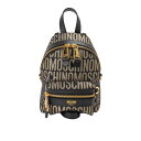 モスキーノ MOSCHINO Zip Backpack 760482692555 Women バックパック Black onesize 【送料無料・関税込】