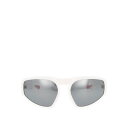 【楽天スーパーセール 最大75%OFF+P2倍】Moncler モンクレール メンズ サングラス・アイウェア ML024821C Ml0248 Sunglasses White 62 【送料無料・関税込】