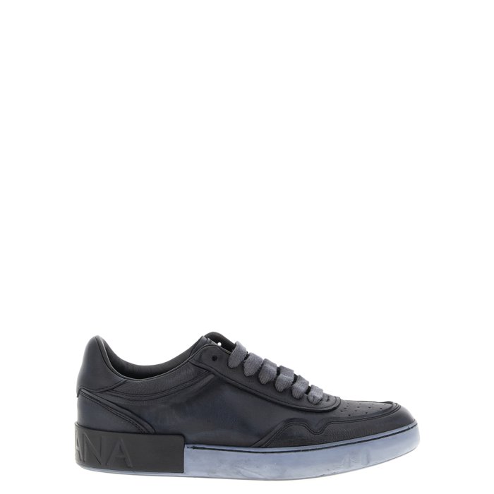 Dolce & Gabbana ドルチェガッバーナ メンズ スニーカー CS2378AW46780999 'Portofino' sneakers Black 40 41 41.5 42 42.5 43 44 45 46 【送料無料・関税込】