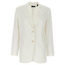 セオリー Theory 'Shrunken' blazer P0303107100 Women スーツ・ジャケット White 2 4 6 8 【送料無料・関税...