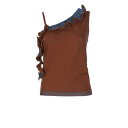 ドリスヴァンノッテン Dries Van Noten Dries Van Noten Top Brown 0112391716703 Women タンクトップ・...