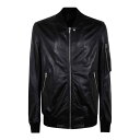 リック オウエンス Rick Owens Classic Flight Leather Jacket メンズ ウェア ジャケット & コート カジュアルジャケッ...