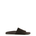 ザ・ロウ The Row 'Hugh' slides F2109L302LQB Men サンダル Brown 41 42 43 44 【送料無料・関税込】