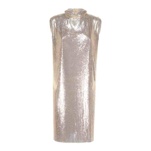 スポーツマックス Sportmax Metallic Mesh Dress With Cut Out 2322261936600 Women ワンピース・ドレス・オールインワン Silver 40 【送料無料・関税込】 スポーツマックス Sportmax Metallic Mesh Dress With Cut Out 2322261936600 Women ワンピース・ドレス・オールインワン Silver 40 【送料無料・関税込】