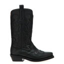 ガニー GANNI 'WESTERN' TEXAS BOOTS ウィメンズ シューズ ブーツ Black IT36 IT37 IT38 IT39 IT40 IT...