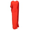 ステラ マッカートニー Stella McCartney Asymmetrical cape maxi dress 6A04923FU3056309 Women...