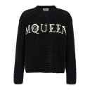 アレキサンダー・マックイーン Alexander McQUEEN LOGO SWEATER メンズ ウェア トップス ニット・セーター・カーディガン White...