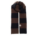 モンクレール Moncler Striped cotton scarf 3C00003M1509P27 Men スカーフ・マフラー Black IT0 【送料無...