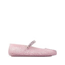ジミー チュウ JIMMY CHOO Jimmy Choo Flat shoes Pink THEJELLYNTXCOTTONCANDYSILVERMIX Women フラットシューズ Light and natural 36 37 38 39 40 41 【送料無料・関税込】
